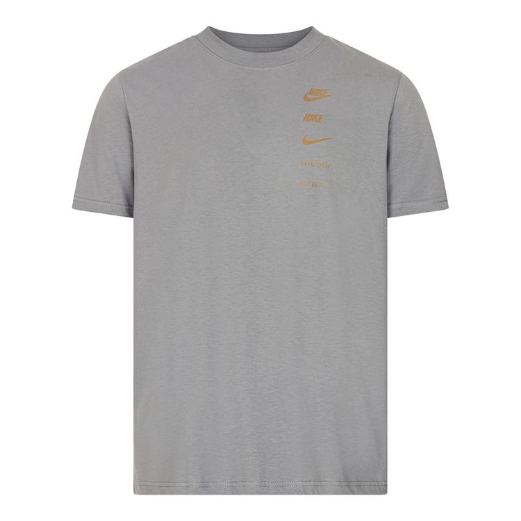 Nike Standard Issue T-Shirt Cool Grey/Gold 